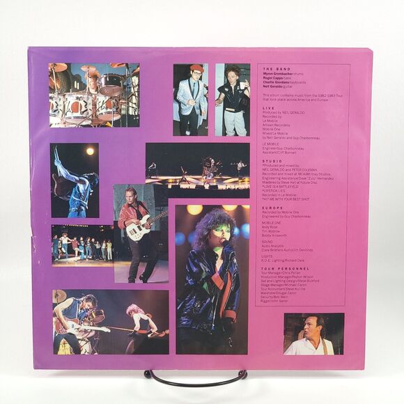 Pat Benetar Live From Earth Vinyl LP CHR 1451 Chrysalis In Original Shrink Wrap - Picture 5 of 15